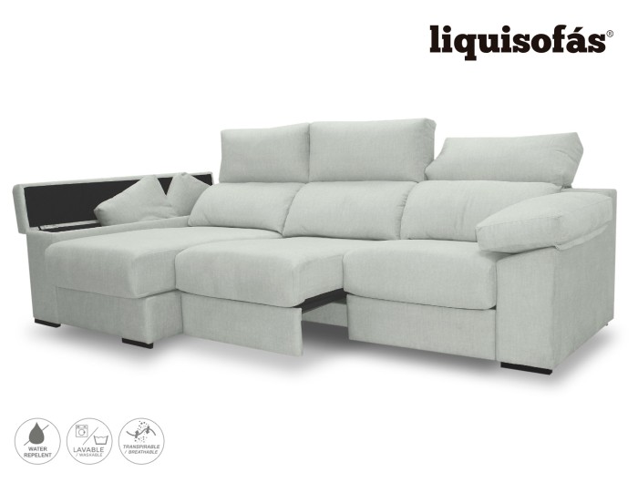 CHAISELONGUE DESLIZANTE FRONTAL Y...
