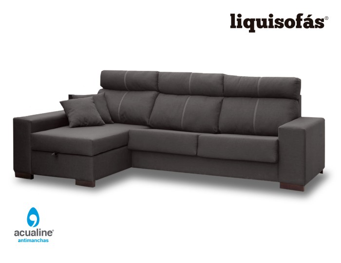 SOFÁ CHAISELONGUE CAMA CON SISTEMA...