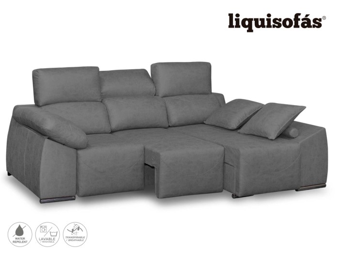 CHAISELONGUE DESLIZANTE AL SUELO Y...