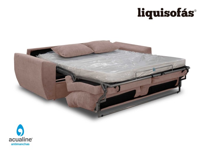 SOFÁ CAMA CON SISTEMA ITALIANO MOD....