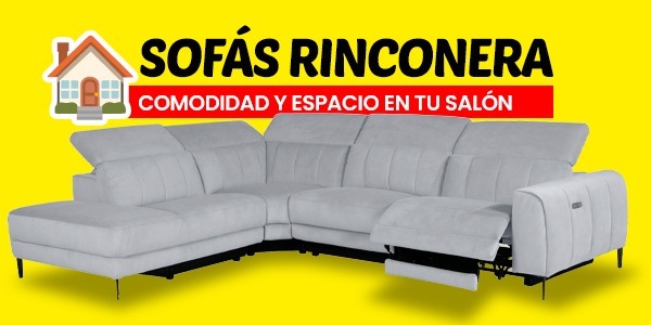 Sofás rinconera: Comodidad y espacio en tu salón