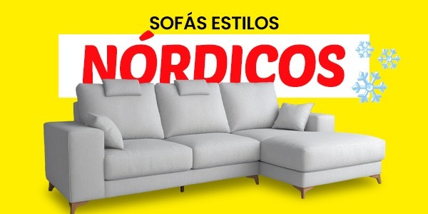 Sofá estilo nórdico: diseño para transformar tu hogar