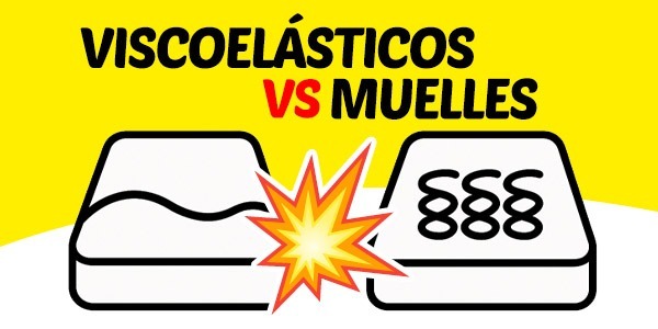 Colchones viscoelásticos o de muelles ensacados ¿Cuál elegir?
