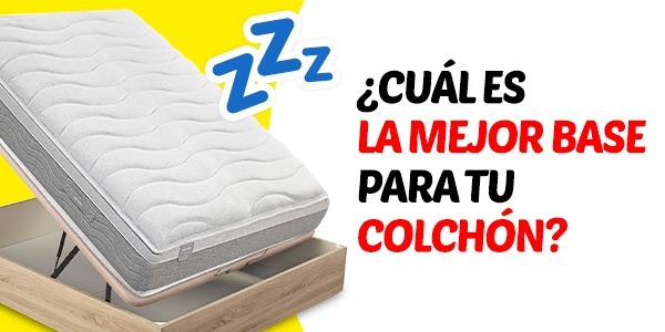 ¿Cuál base es mejor para tu colchón? Somier, base tapizada o canapé abatible